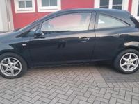 Gebraucht Opel Corsa 2008 Schwarz Kleinwagen