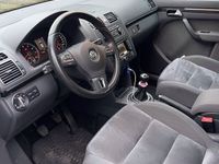 gebraucht VW Touran schwarz metallic