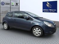Gebraucht Opel Corsa Edition 87 PS (63 kW) 2010 Blau Kleinwagen