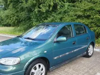 Gebraucht Opel Astra 85 PS (62 kW) 2001 Grün Kleinwagen