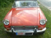 Käytetty MG B 95 HP (69 kW) 1971 Punainen Avoauto