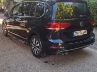 Gebraucht VW Touran R-line 150 PS (110 kW) 2022 Schwarz Van / Kleinbus