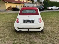Gebraucht Fiat 500C Lounge 69 PS (50 kW) 2011 Weiß Cabrio