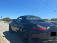 Gebraucht Porsche Boxster 220 PS (161 kW) 2000 Schwarz Cabrio