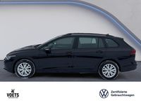 Gebraucht VW Golf VIII Life 131 PS (96 kW) 2023 Schwarz Kombi
