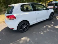Gebraucht VW Golf VI Style 80 PS (58 kW) 2010 Weiß Limousine