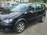 Gebraucht VW Touran Cross 105 PS (77 kW) 2007 Schwarz Van / Kleinbus