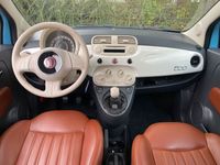 gebraucht Fiat 500 Vintage'57 Leder Braun