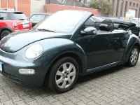 Gebraucht VW New Beetle Cabriolet Highline 116 PS (85 kW) 2003 Grün Cabrio