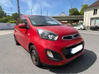 Brugt Kia Picanto 70 HK (51 kW) 2012 Rød Hatchback