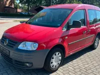 Gebraucht VW Caddy Life 75 PS (55 kW) 2009 Rot Van / Kleinbus
