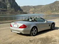 Gebraucht Mercedes SL500 306 PS (225 kW) 2002 Silber Cabrio