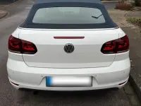 Gebraucht VW Golf Cabriolet 105 PS (77 kW) 2014 Weiß Cabrio