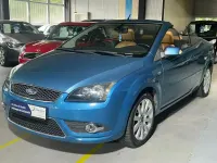 Gebraucht Ford Focus Cabriolet Titanium 145 PS (106 kW) 2007 Blau Cabrio