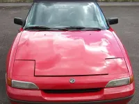 Gebraucht Ford Capri 136 PS (100 kW) 1990 Rot Cabrio