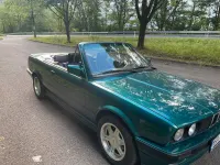 Gebraucht BMW 320 Cabriolet Sport Line 129 PS (94 kW) 1991 Grün Cabrio