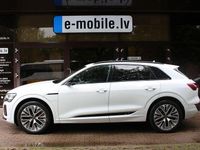 Gebraucht Audi Q8 e-tron S-Line 300 kW (408 PS) 2023 Weiß SUV