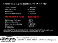 Second-hand Seat Leon Style 150 CP (110 kW) 2022 Alb Break