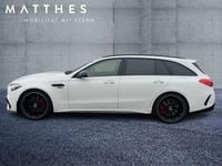Gebraucht Mercedes C63S AMG 476 PS (350 kW) 2024 Manufaktur opalithweiß bright (metallic) Kombi