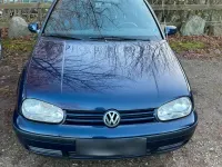 Gebraucht VW Golf 90 PS (66 kW) 2001 Blau Cabrio