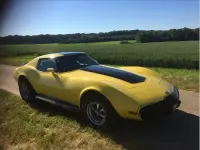 Gebraucht Chevrolet Corvette C3 210 PS (154 kW) 1977 Gelb Cabrio