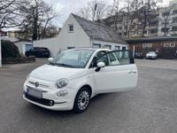 Gebraucht Fiat 500 Lounge 69 PS (50 kW) 2016 Weiß Kleinwagen