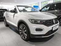 Gebraucht VW T-Roc Cabriolet Style 116 PS (85 kW) 2020 Weiß Cabrio