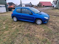 Gebraucht Peugeot 206 75 PS (55 kW) 2004 Blau Kleinwagen