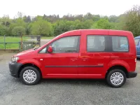 Usata VW Caddy 105 CV (77 kW) 2014 Rosso Monovolume