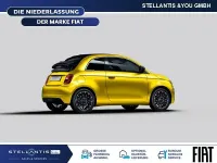 Neu Fiat 500e La Prima 86 kW (118 PS) 2026 Gelb Cabrio
