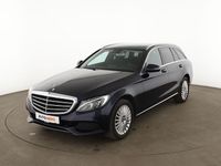Gebraucht Mercedes C200 Exclusive 184 PS (135 kW) 2017 Blau Kombi