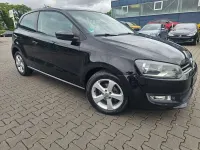 Gebraucht VW Polo Team 69 PS (50 kW) 2010 Schwarz Kleinwagen
