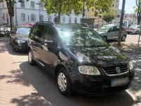 Gebraucht VW Touran 105 PS (77 kW) 2005 Schwarz Van / Kleinbus