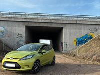 Gebraucht Ford Fiesta 82 PS (60 kW) 2009 Grün Kleinwagen