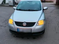 Gebraucht VW Fox 60 PS (44 kW) 2010 Schwarz Kleinwagen