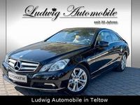 Gebraucht Mercedes E200 Avantgarde 184 PS (135 kW) 2010 Obsidianschwarz metallic Coupé