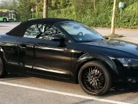 Gebraucht Audi TT Roadster Design 200 PS (147 kW) 2008 Schwarz Cabrio
