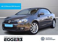 Gebraucht VW Golf Cabriolet LOUNGE 105 PS (77 kW) 2015 Braun Cabrio