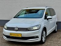 Gebraucht VW Touran Highline 150 PS (110 kW) 2018 Weiß Van / Kleinbus