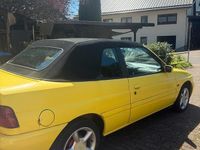 Gebraucht Ford Escort Cabriolet 98 PS (72 kW) 1996 Gelb Cabrio