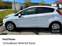 Gebraucht Ford Fiesta 101 PS (74 kW) 2017 Weiß Kleinwagen