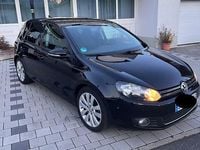 Gebraucht VW Golf VI Highline 122 PS (89 kW) 2009 Schwarz Kleinwagen