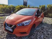 Gebraucht Nissan Micra Acenta 90 PS (66 kW) 2017 Orange Kleinwagen
