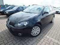 Gebraucht VW Golf VI 105 PS (77 kW) 2012 Schwarz Kleinwagen