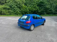 Gebraucht Peugeot 206 75 PS (55 kW) 2002 Blau Kleinwagen