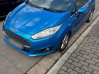 Gebraucht Ford Fiesta 100 PS (73 kW) 2013 Blau Kleinwagen