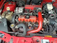 Gebraucht Pontiac Sunbird 177 PS (130 kW) 1990 Rot Cabrio