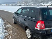 Gebraucht Opel Zafira 125 PS (91 kW) 2011 Schwarz Van / Kleinbus