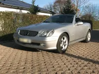 Gebraucht Mercedes SLK200 163 PS (119 kW) 2002 Silber Cabrio