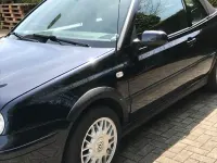 Gebraucht VW Golf Cabriolet Conceptline 116 PS (85 kW) 2002 Blau Cabrio